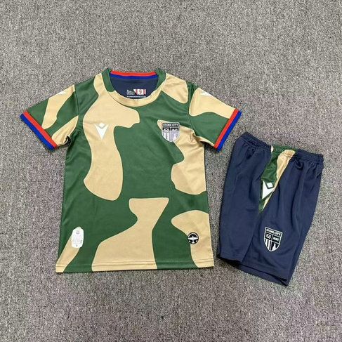 Conjunto stoke city segunda equipacion ninos 2026 2027 kkgoolcamiseta