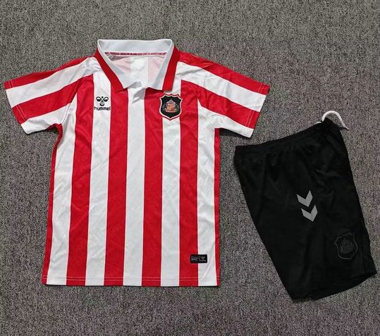 Conjunto Sunderland primera equipacion nino 2026 2027 kkgoolcamiseta