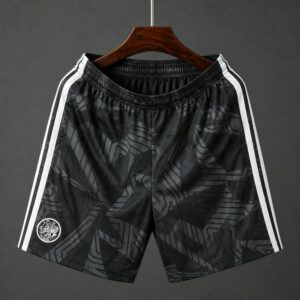 Pantalon corto ajax portero negro 2026 2027 kkgoolcamiseta