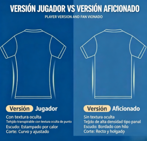 Diferencias entre versión jugador y versión aficionado