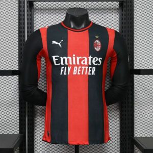 Camiseta ac milan domicilio manga larga jugador 2026 2027 kkgool