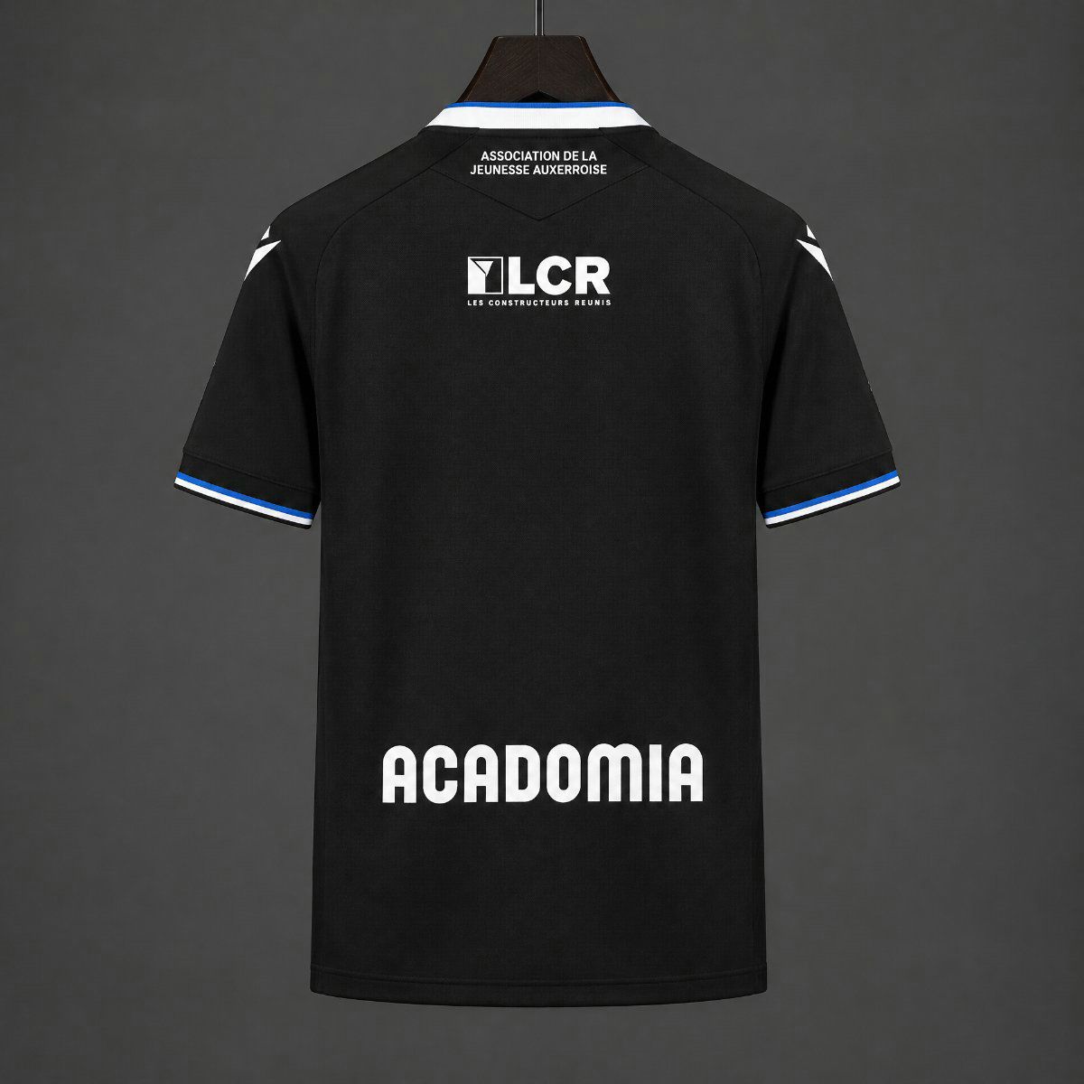 Vista trasera camiseta aj auxerre visitante en kkgool