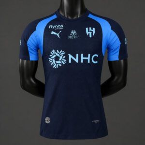 Camiseta al hilal azul marino segunda equipacion 2026 2027 version player kkgool