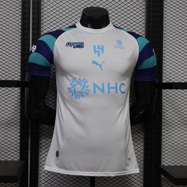 Camiseta al hilal entrenamiento blanco jugador 2026 2027 kkgool