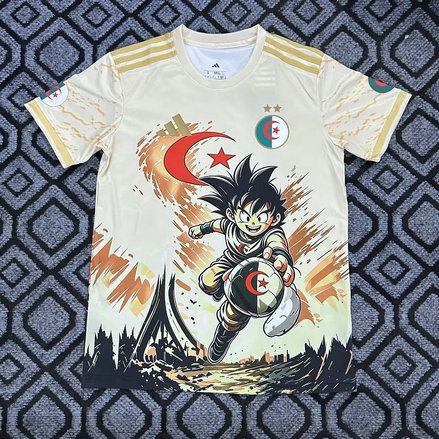 Camiseta argelia anime dragon ball 2026 2027 kkgool
