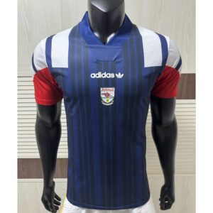 Camiseta arsenal eqt azul retro 2026 2027 version player kkgool