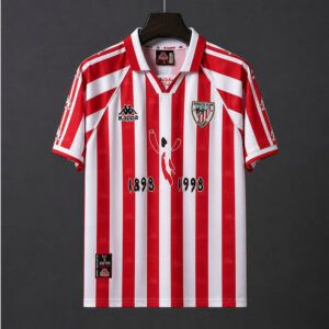 Camiseta athletic bilbao retro centenario 1898 1998 kkgool