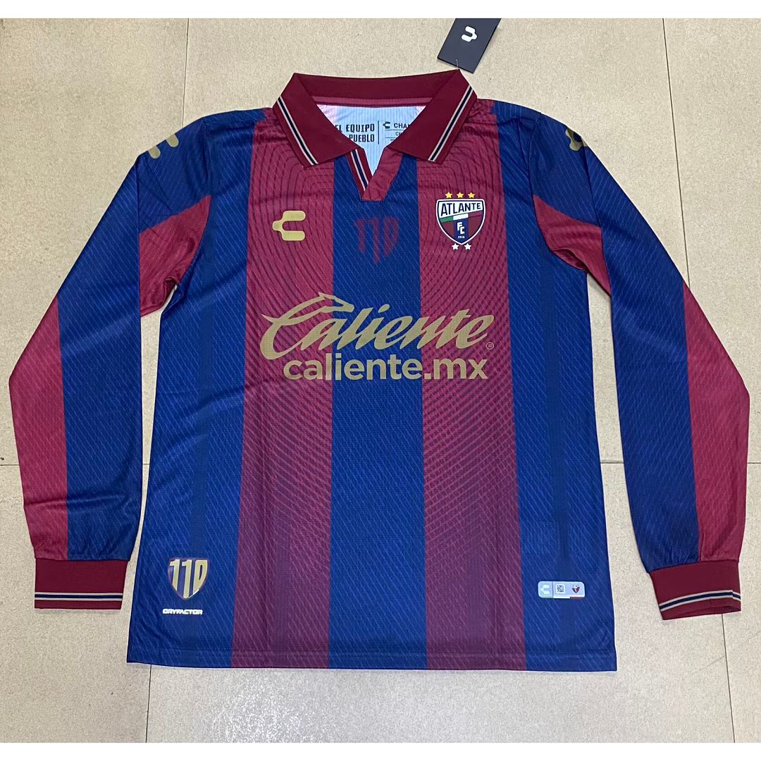 Camiseta atlante fc 110 aniversario manga larga 2026 2027 kkgool