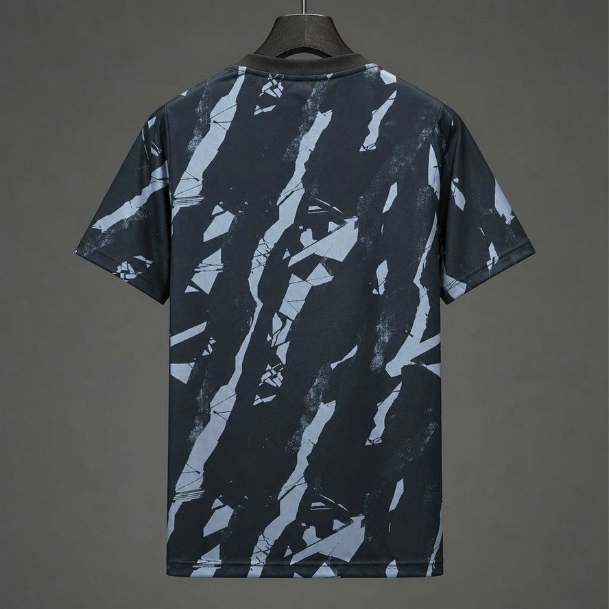 Vista trasera camiseta atletico mineiro negro gris en kkgool