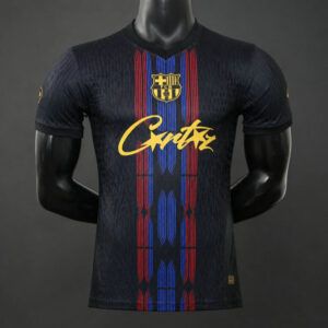 Camiseta barcelona edicion especial negra y azulgrana 2026 2027 version player kkgool