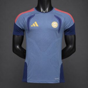 Camiseta bayern munich entrenamiento violeta claro y azul 2026 2027 version player kkgool