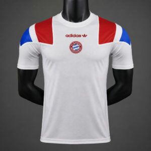 Camiseta bayern munich eqt retro blanco jugador 2026 2027 kkgool
