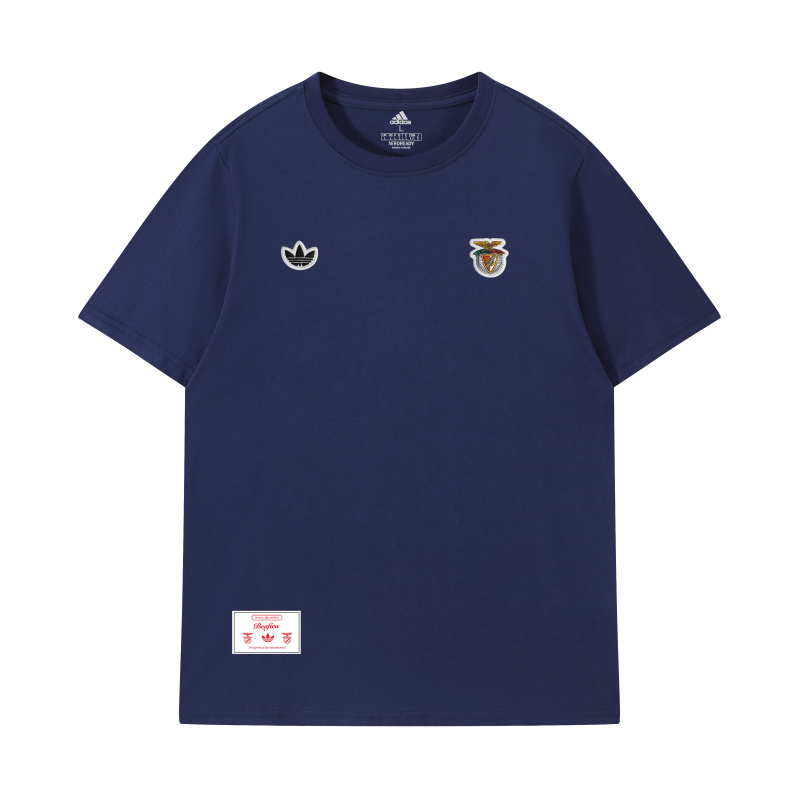 Camiseta benfica retro azul oscuro t shirt 2026 2027 kkgool