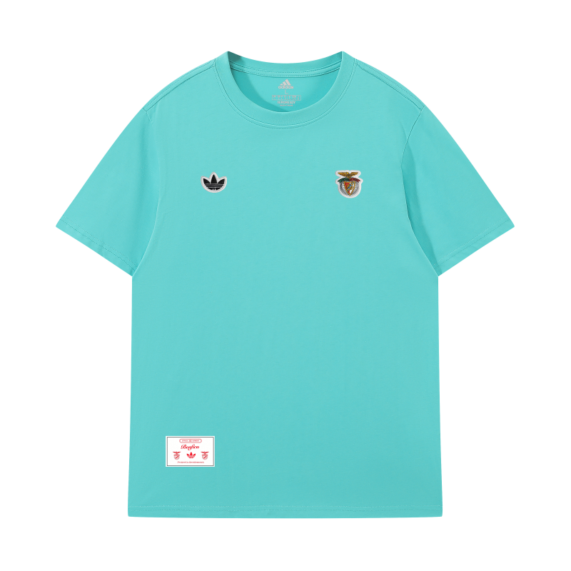 Camiseta benfica retro azul verde claro t shirt 2026 2027 kkgool