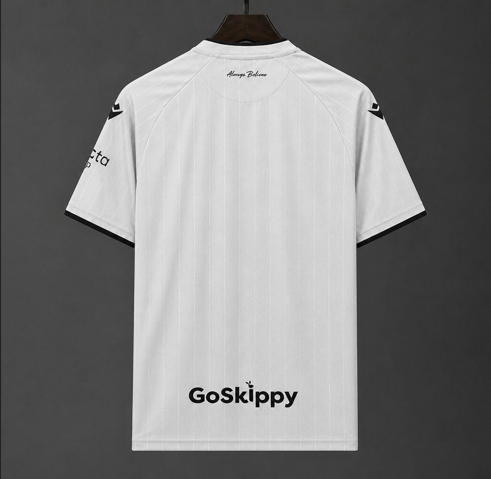 Camiseta bristol city segunda equipacion 2026 2027 vista trasera