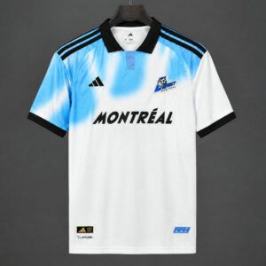 Camiseta cf montreal blanca azul tercera equipacion 2026 2027 kkgool
