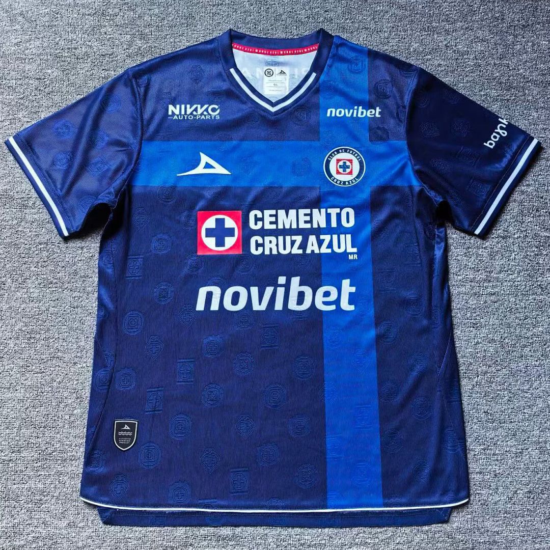 Camiseta cruz azul tercera equipacion 2026 2027 azul marino kkgoolcamiseta