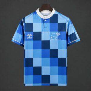 Camiseta derby county visitante vintage 1987 1989 kkgool