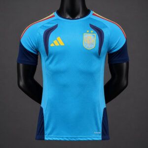 Camiseta espana azul celeste entrenamiento 2026 2027 version player kkgool