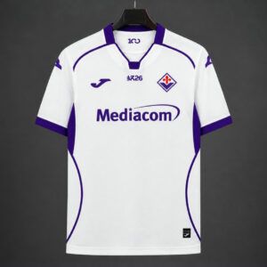 Camiseta fiorentina segunda blanco morado 2026 2027 kkgool