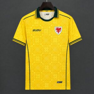 Camiseta gales amarilla segunda equipacion 2026 2027 kkgool