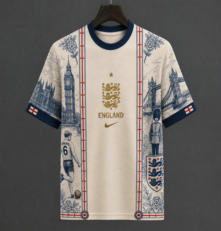 Camiseta inglaterra especial edicion londres 2026 2027 kkgool