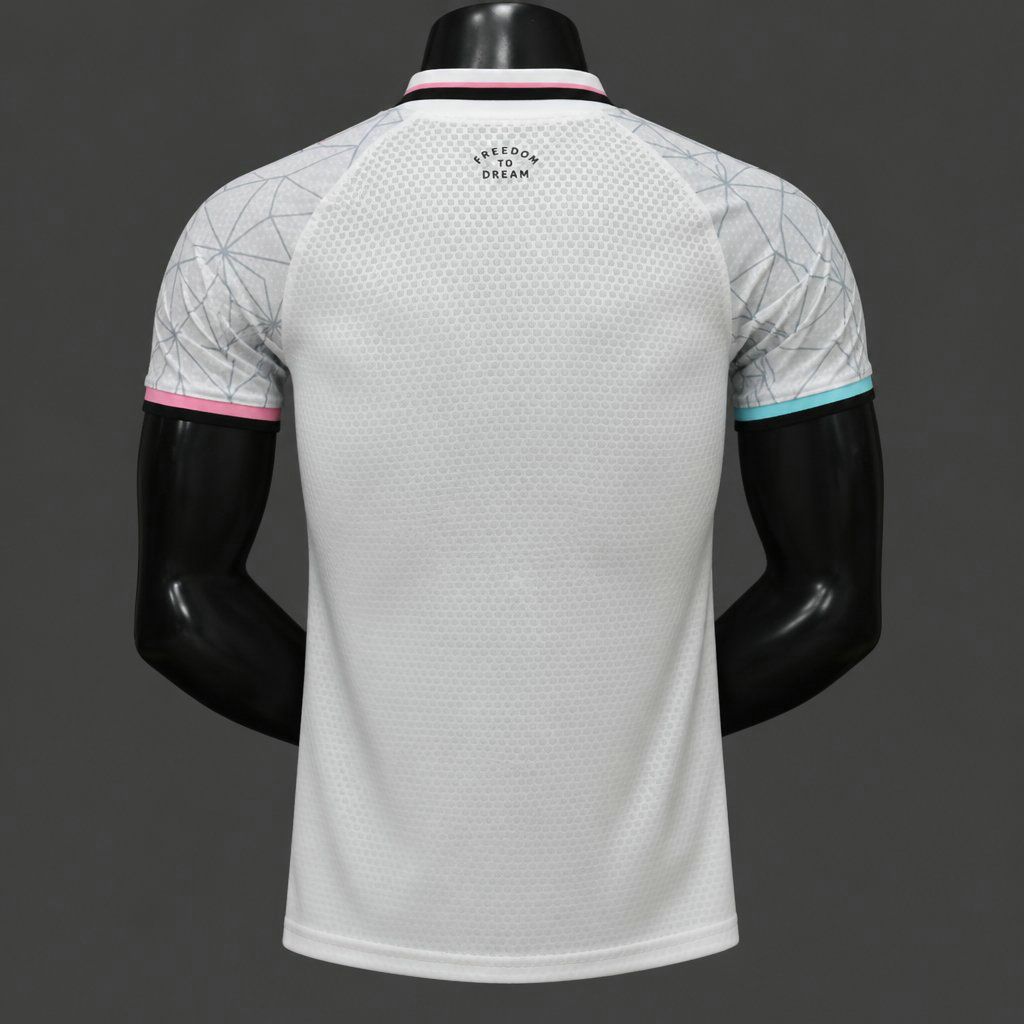 Vista trasera elastica inter miami edicion especial player en kkgool