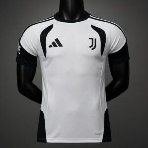 Camiseta juventus entrenamiento blanca y negra 2026 2027 version player kkgool