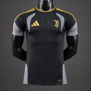 Camiseta juventus entrenamiento negra y gris 2026 2027 version player kkgool