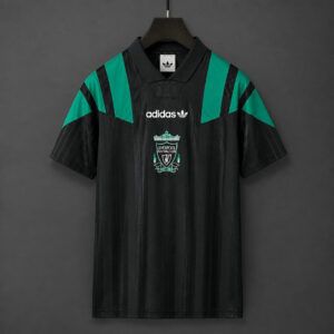 Camiseta liverpool retro eqt negro verde 2026 2027 kkgool