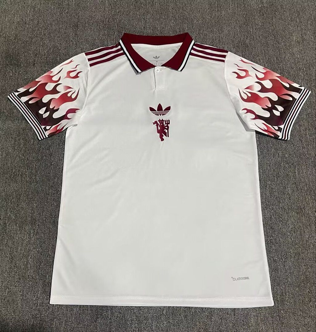 Camiseta manchester united blanca retro 2026 2027 kkgool
