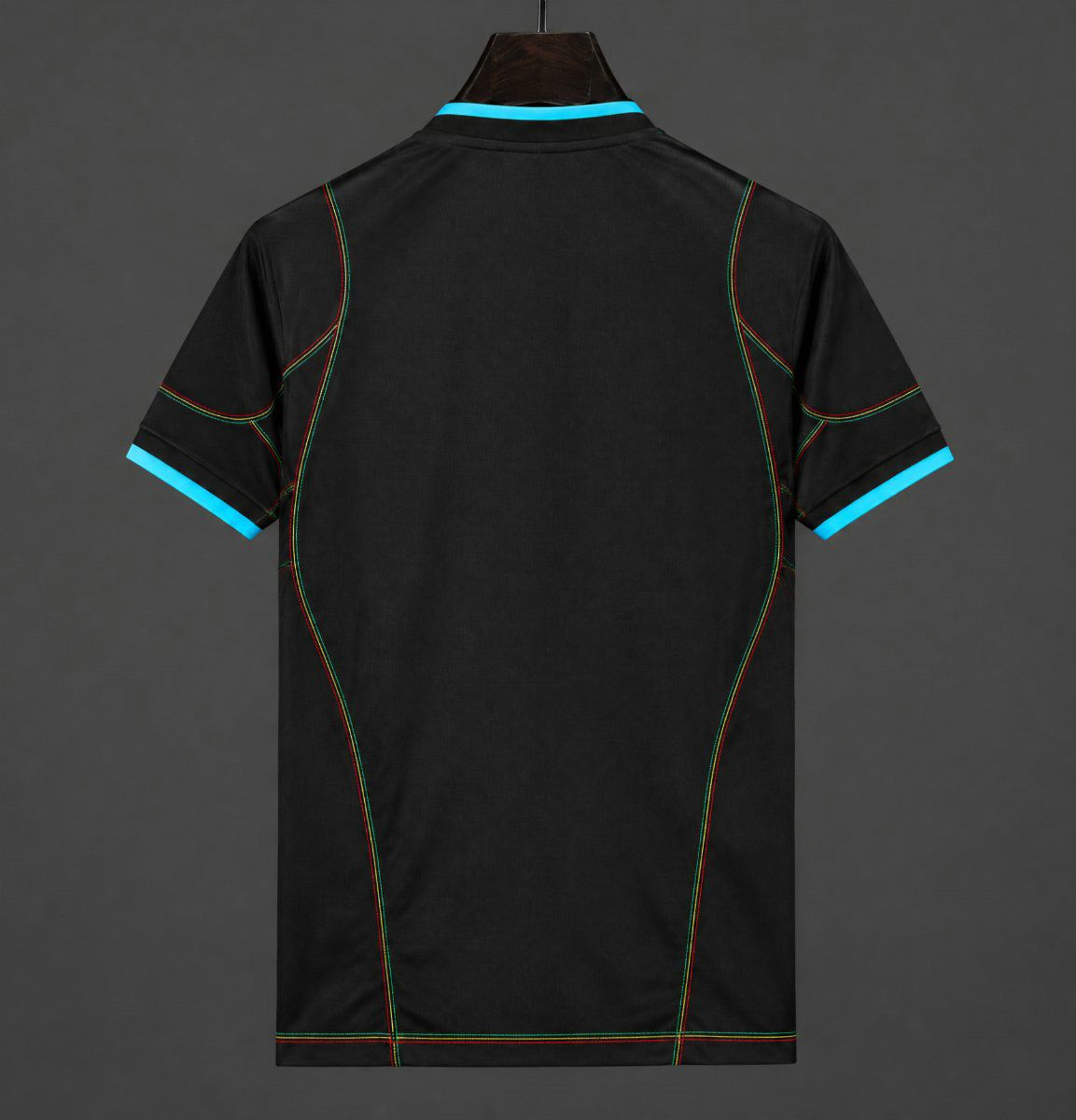 Vista trasera camiseta marseille retro tercera equipacion en kkgool