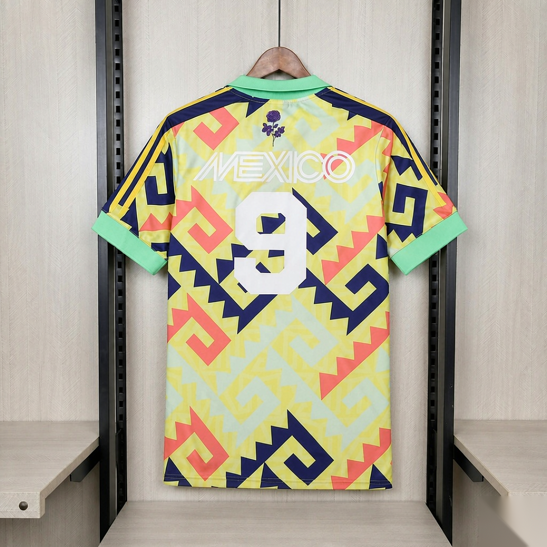 Vista trasera camiseta mexico willy chavarria portero en kkgool
