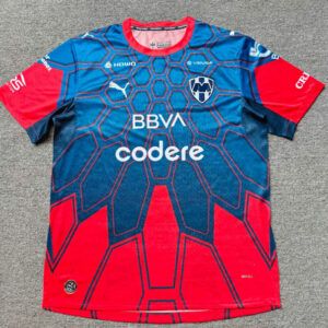 Camiseta monterrey portero roja azul 2026 2027 kkgool