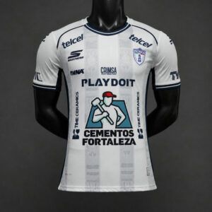 Camiseta pachuca segunda equipacion blanca 2026 2027 version player kkgool
