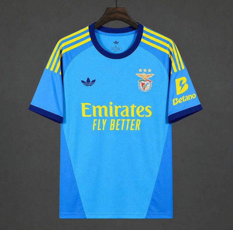 Camiseta portero benfica azul tercera equipacion 2026 2027 kkgool