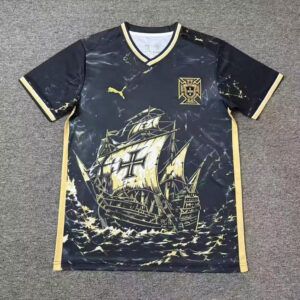 Camiseta portugal negra edicion especial carabela 2026 2027 kkgool