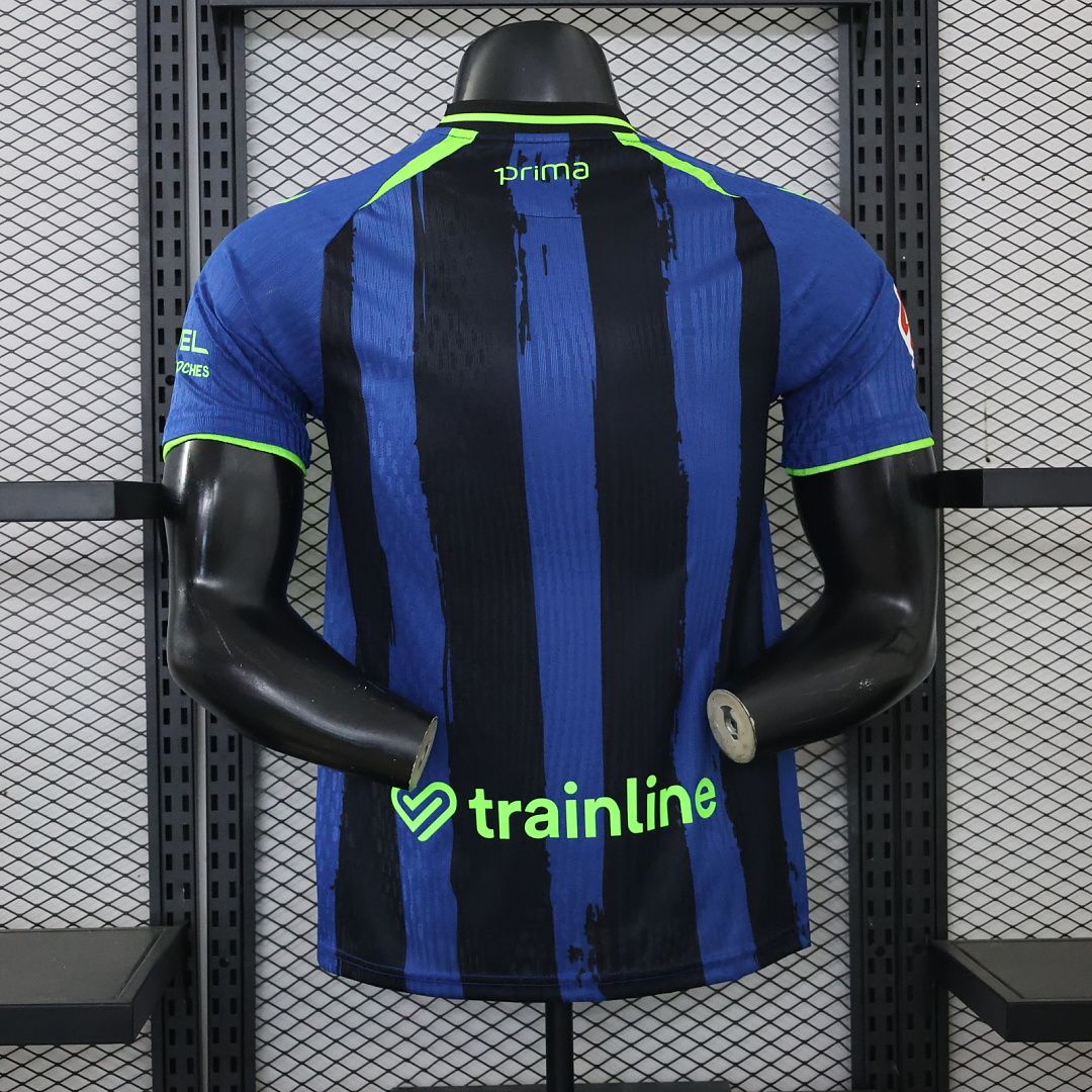 Camiseta real betis tercera equipacion azul y negra 2026 2027 vista trasera