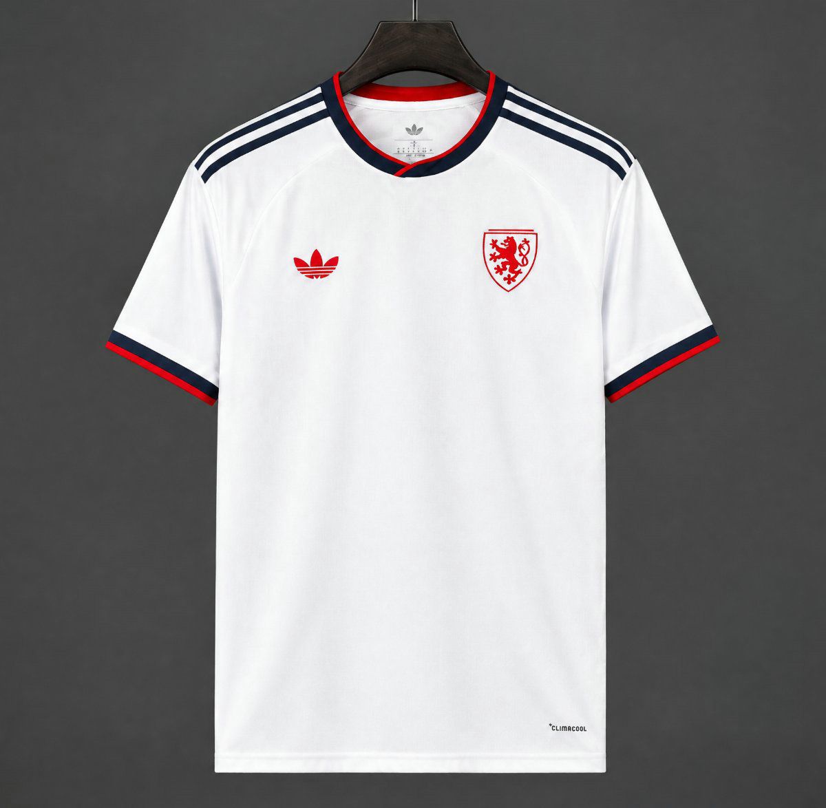 Camiseta republica checa segunda blanco rojo 2026 2027 kkgool