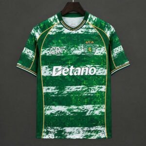 Camiseta sporting cp cr7 verde edicion especial 2026 2027 kkgool