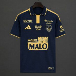 Camiseta stade brestois 29 azul dorada tercera equipacion 2026 2027 kkgool