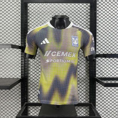 Camiseta tigres uanl concepto amarillo azul jugador 2026 2027 kkgool