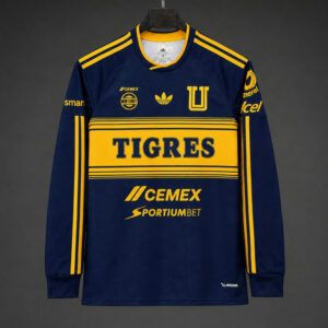 Camiseta tigres uanl visitante manga larga 2026 2027 kkgool