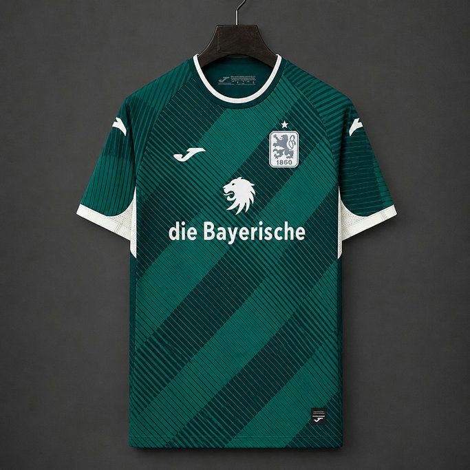 Camiseta tsv 1860 munchen verde 2026 2027 kkgool
