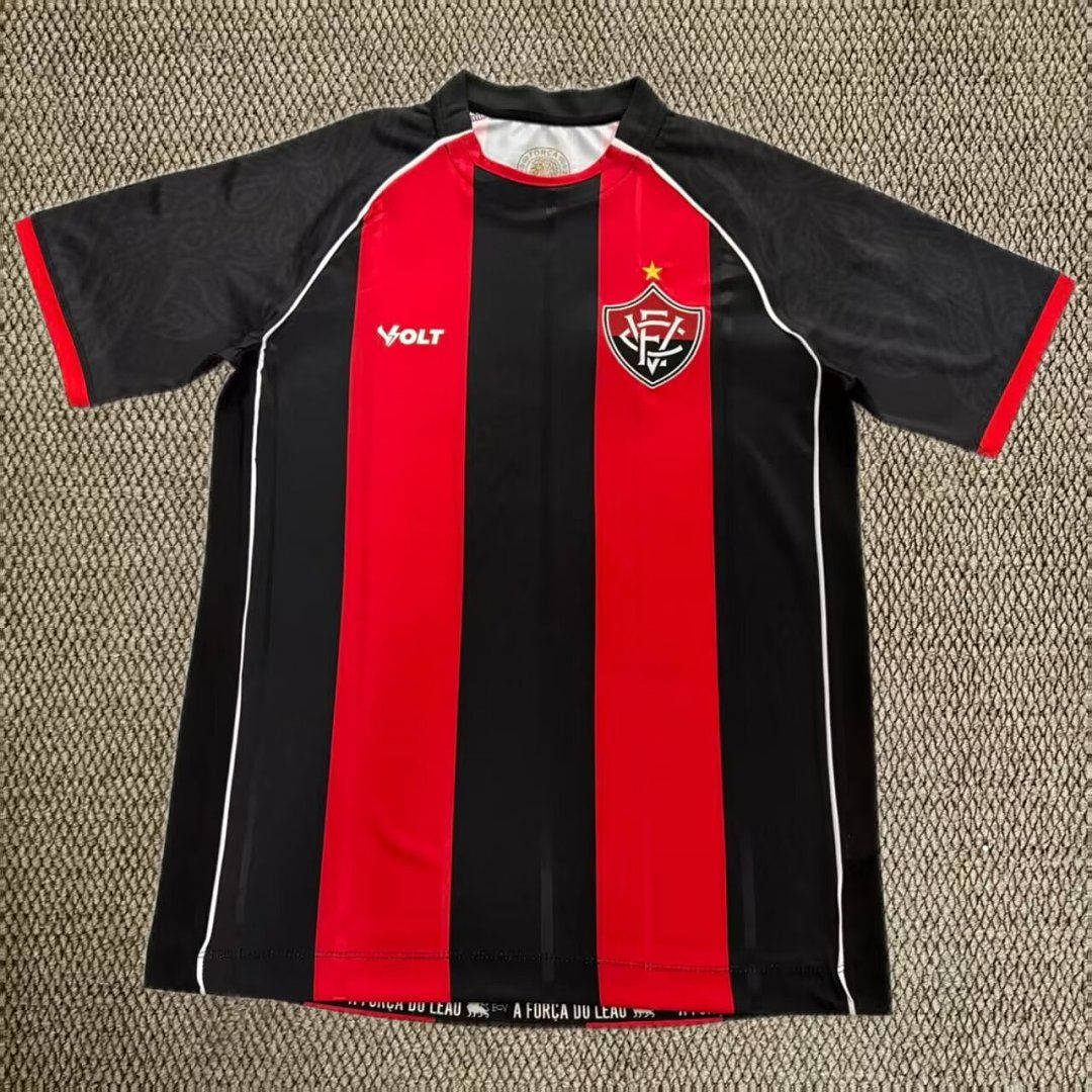 Camiseta vitoria roja negra rayas 2026 2027 kkgool