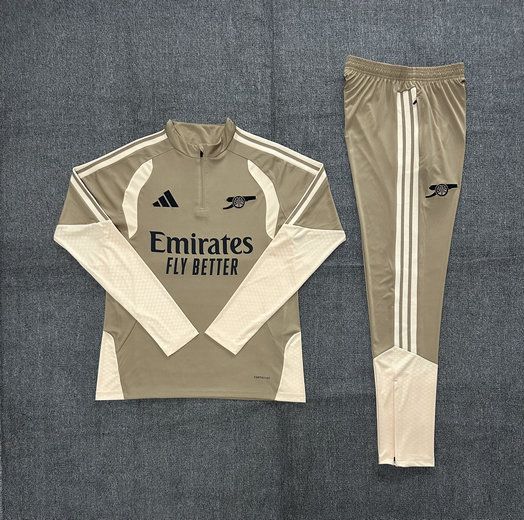 Chandal arsenal dorado blanco ninos 2026 2027 kkgool