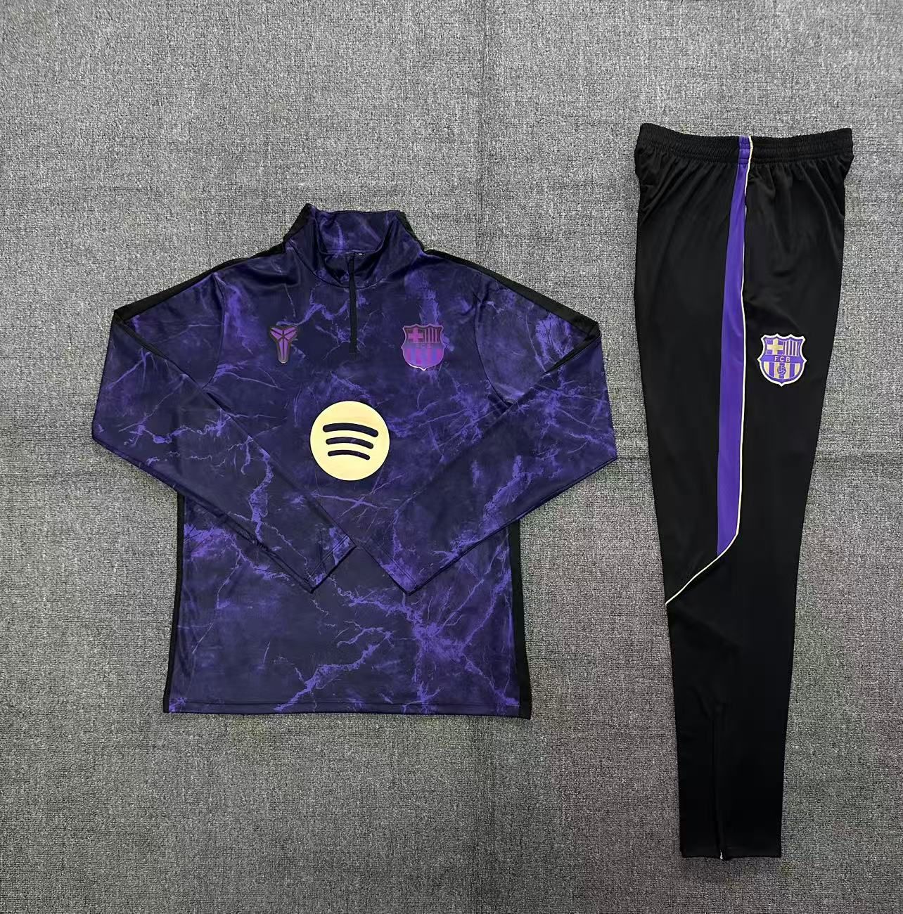Chandal barcelona violeta camuflaje 2026 2027 sudadera y pantalon kkgool