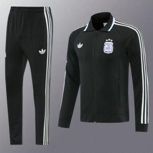 Chandal chaqueta seleccion argentina negro 2026 2027 kkgool
