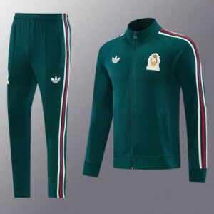 Chandal chaqueta seleccion mexico verde oscuro 2026 2027 kkgool