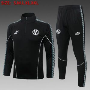 Chandal entrenamiento marseille negro 2026 2027 kkgool